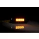Indicator de poziție galben 4 LED-uri (fum)