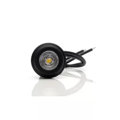 Indicator de poziție cerc cu led alb 12/24V (668)