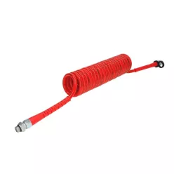   Furtun de frână cu aer furtun spiralat Wabco roșu (M16x1,5)