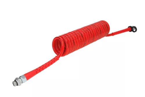 Furtun de frână cu aer furtun spiralat Wabco roșu (M16x1,5)