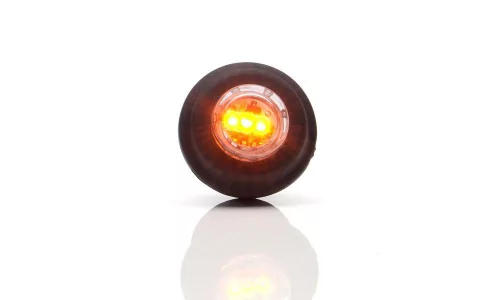 Indicator de poziție a cercului cu led galben 12/24V