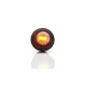Indicator de poziție a cercului cu led galben 12/24V