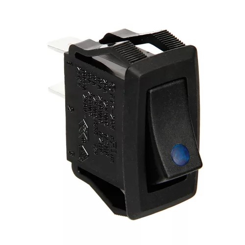 Comutator cu 2 poziții 12/24V 10A (albastru)