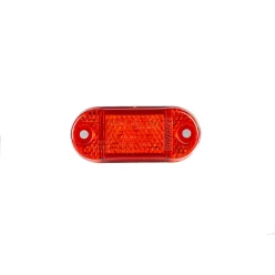 LED roșu indicator de poziție 12/36V