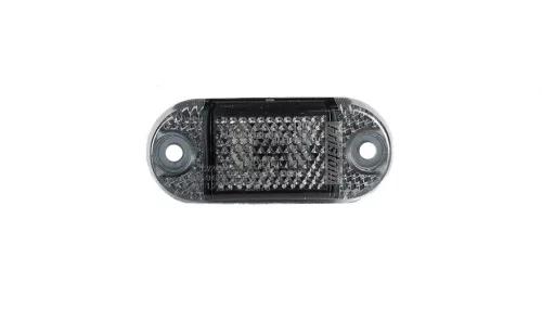 LED alb indicator de poziție 12/36V fum