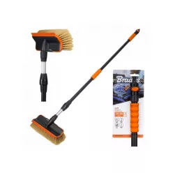 PERIE SPALAT AUTO + BARA TELESCOPICA + RACLETA 250cm