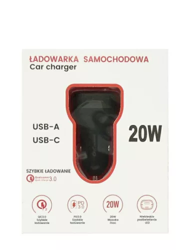 Încărcător USB/C pentru bricheta de țigară