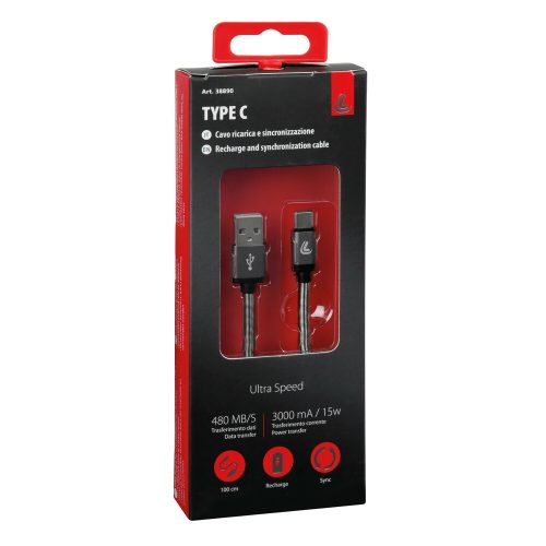 Cablu încărcător 100 cm tip C