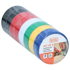 Pachet bandă izolatoare 18mm*5m