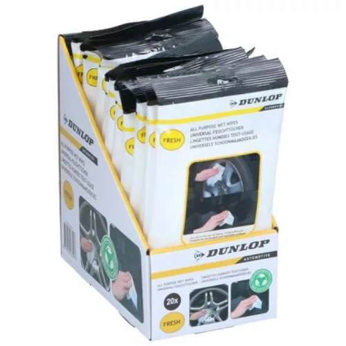 Șervețele umede 20pcs (Parfum proaspăt-Dunlop)