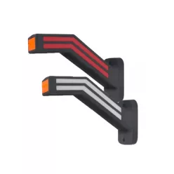  LAMPA GABARIT CU LED NEON P/F/S 45' SEMNALIZARE DINAMICA DREAPTA