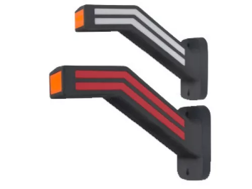 LAMPA GABARIT CU LED NEON P/F/S 45' STANGA CU SEMNALIZARE DINAMICA