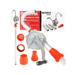   POMPA MANUALA PENTRU TRANSFER ULEI, COMBUSTIBIL DIN CARCASA ALUMINIU