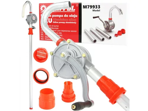 POMPA MANUALA PENTRU TRANSFER ULEI, COMBUSTIBIL DIN CARCASA ALUMINIU
