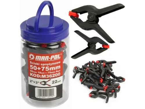 SET DE CLEȘTI  22PCS 50MM+75MM