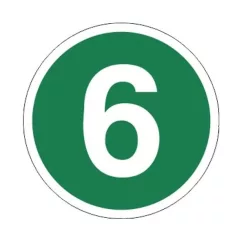 Autocolant "Euro 6"
