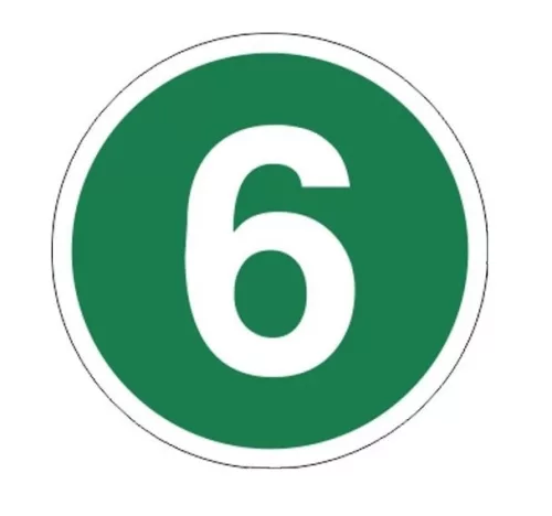 Autocolant "Euro 6"