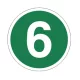 Autocolant "Euro 6"