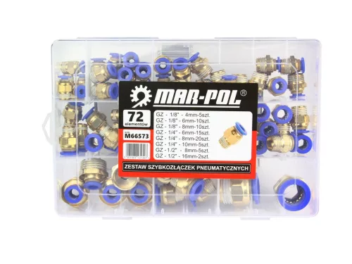 KIT DE CUMPLE RAPIDE 4-16MM 72PIESE