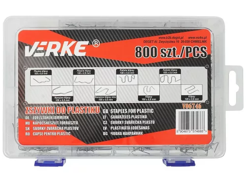 SET DE CAPSE PENTRU MATERIALE PLASTICE 800PCS