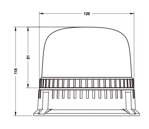 Lampă cu filament magnetic LED 12/24V