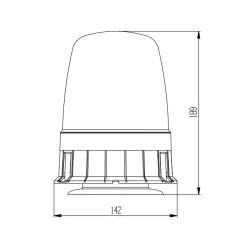 Lumina de schi LED 12/24V