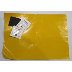 Tarpaulin reparații autocolant galben 450 * 320mm