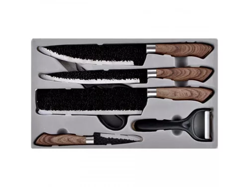 SET DE CUTITE DIN OȚEL INOXIDABIL 6 PIESE