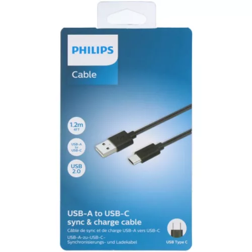 Cablu de încărcare USB-A -&gt, USB-C
