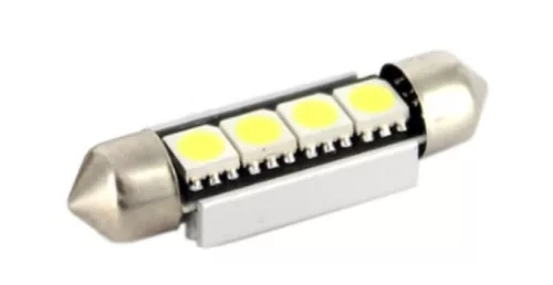 Bec LED 12V 39mm-4smd, alb, C5W soffit