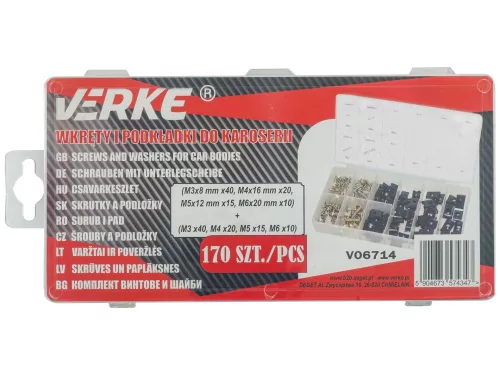 SET DE ȘURUBURI 170 BUC