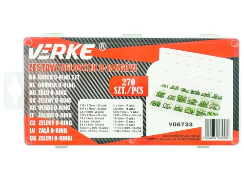 SET GARNITURA DECAUCIUC 270 BUC VERKE