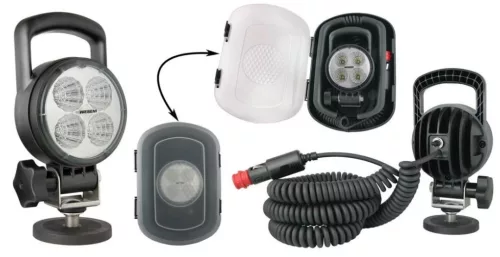 Lampă de lucru cu LED-uri 4LED 12/24V 1000LM