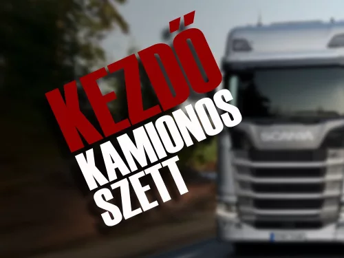 SET DE ȘOFER DE CAMION PENTRU ÎNCEPĂTORI