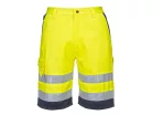 PANTALONI SCURT REFLECTORIZANT GALBEN NEON