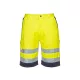 PANTALONI SCURT REFLECTORIZANT GALBEN NEON