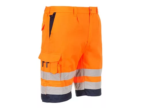 PANTALONI SCURT REFLECTORIZANT PORTOCALIU