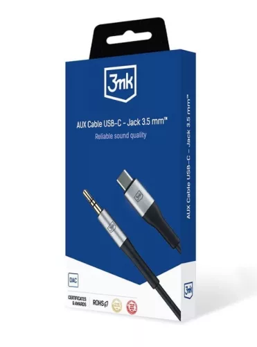 Cablu AUX USB "C" - Jack 3,5 mm