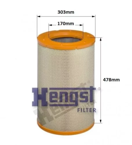 Filtru de aer MAN F2000