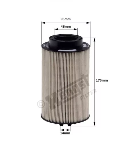 MAN TGA filtru de ulei diesel D20