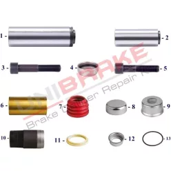 SB6/SB7 etrier reparat clt.