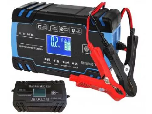 REDRESOR AUTO / Incarcator automat CU CIP INTELIGENT  12/24V 8A/4A