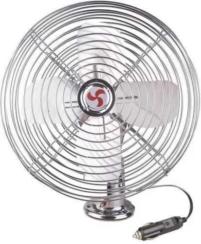 Ventilator 6" 12V cu lamă metalică