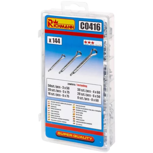 Sasszeg klt. 3-8mm 144pcs