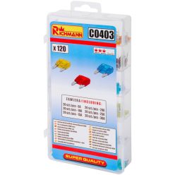 Set de siguranțe mini 120pcs