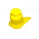 Capac cu șurub 33mm galben cu indicator de slăbire
