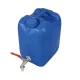 Ulcior de apă cu robinet metalic 10L (albastru)