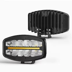   LED cu fază lungă 25 cm + LED cu lumină de poziție galbenă