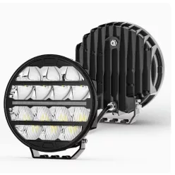 LED fază lungă 23 cm + LED lumină de poziție galbenă