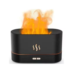   DIFUZOR DE ULEIURI ESENȚIALE PENTRU PARFUMURI AUTO CU EFECT DE FOC, ALIMENTAT PRIN USB